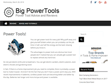 Tablet Screenshot of bpowertools.com